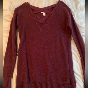 Arizona sweater maroon color size xs
